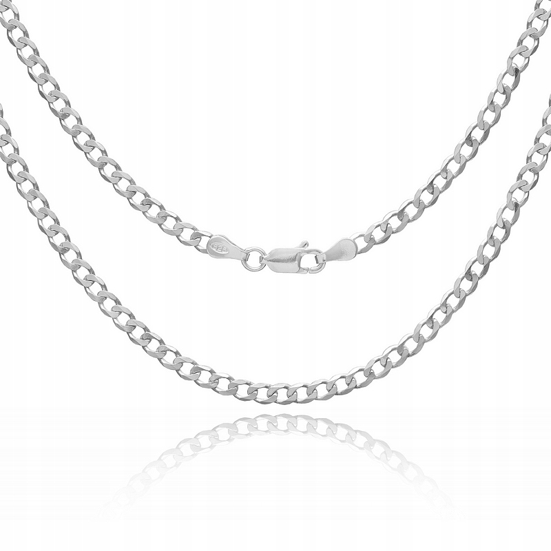 

Pancerka Srebrny Łańcuszek 60 CM 3 MM Srebro 925