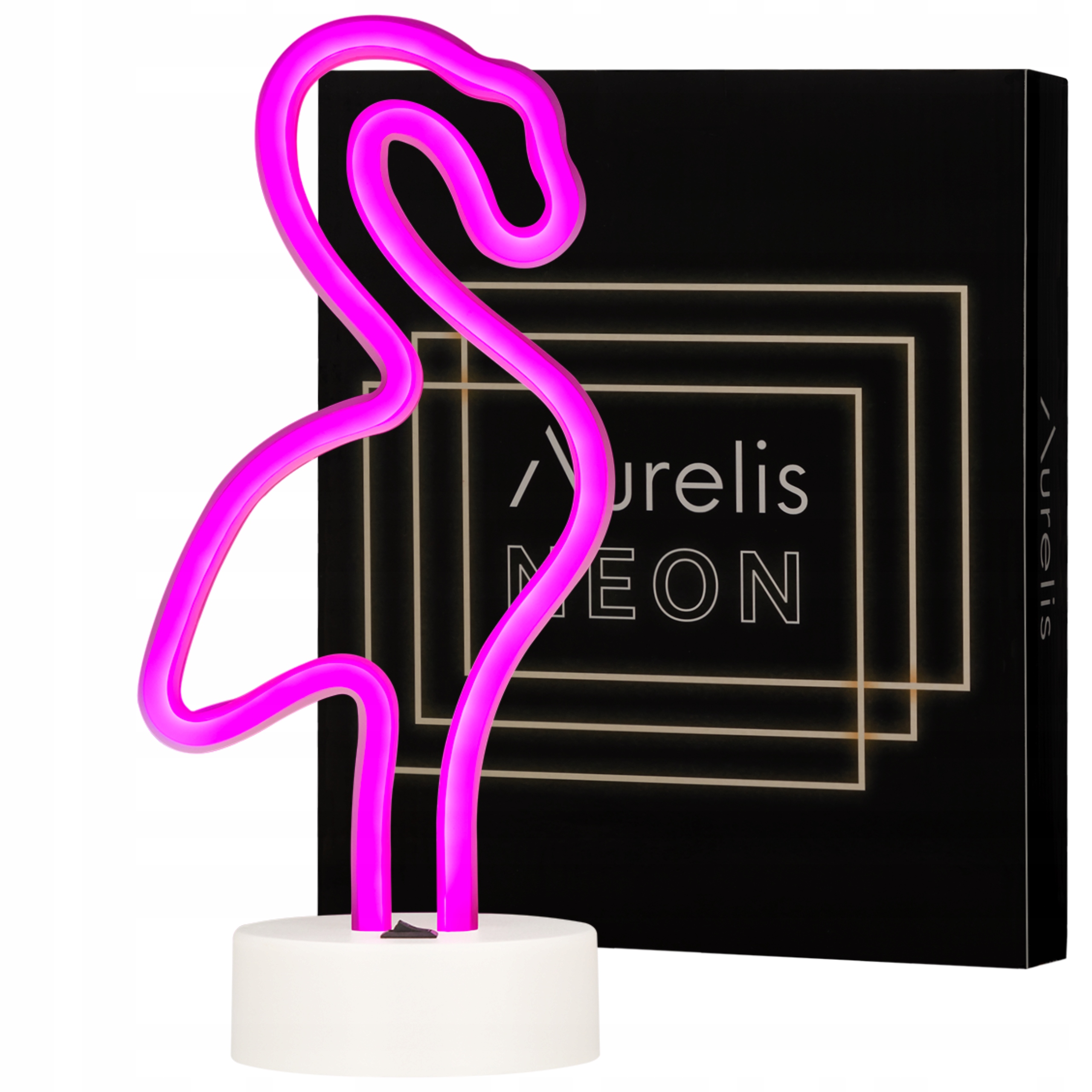 

Lampka Nocna Aurelis Neon 3D Led baterie Premium