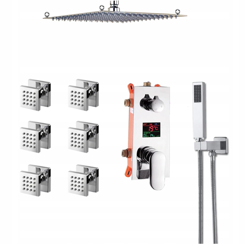 Podomietková Sada Hydromasážny Displej 50 cm