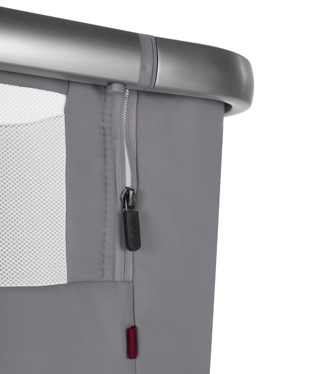 Łóżeczko dostawne Carrello Aria Cloud Grey Długość 97 cm