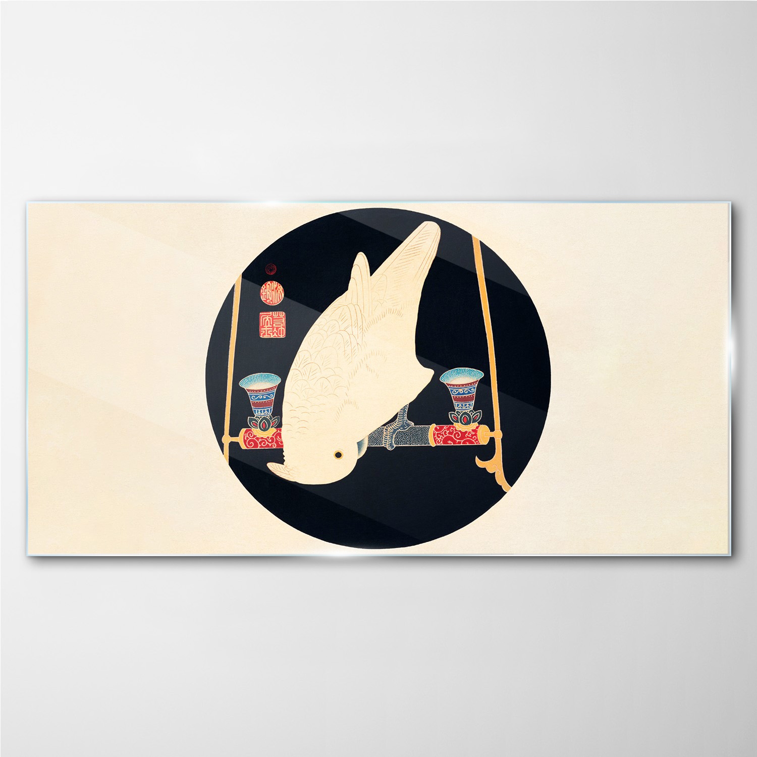 

Fotoobraz szklany na ścianę Zwierzę papuga 140x70