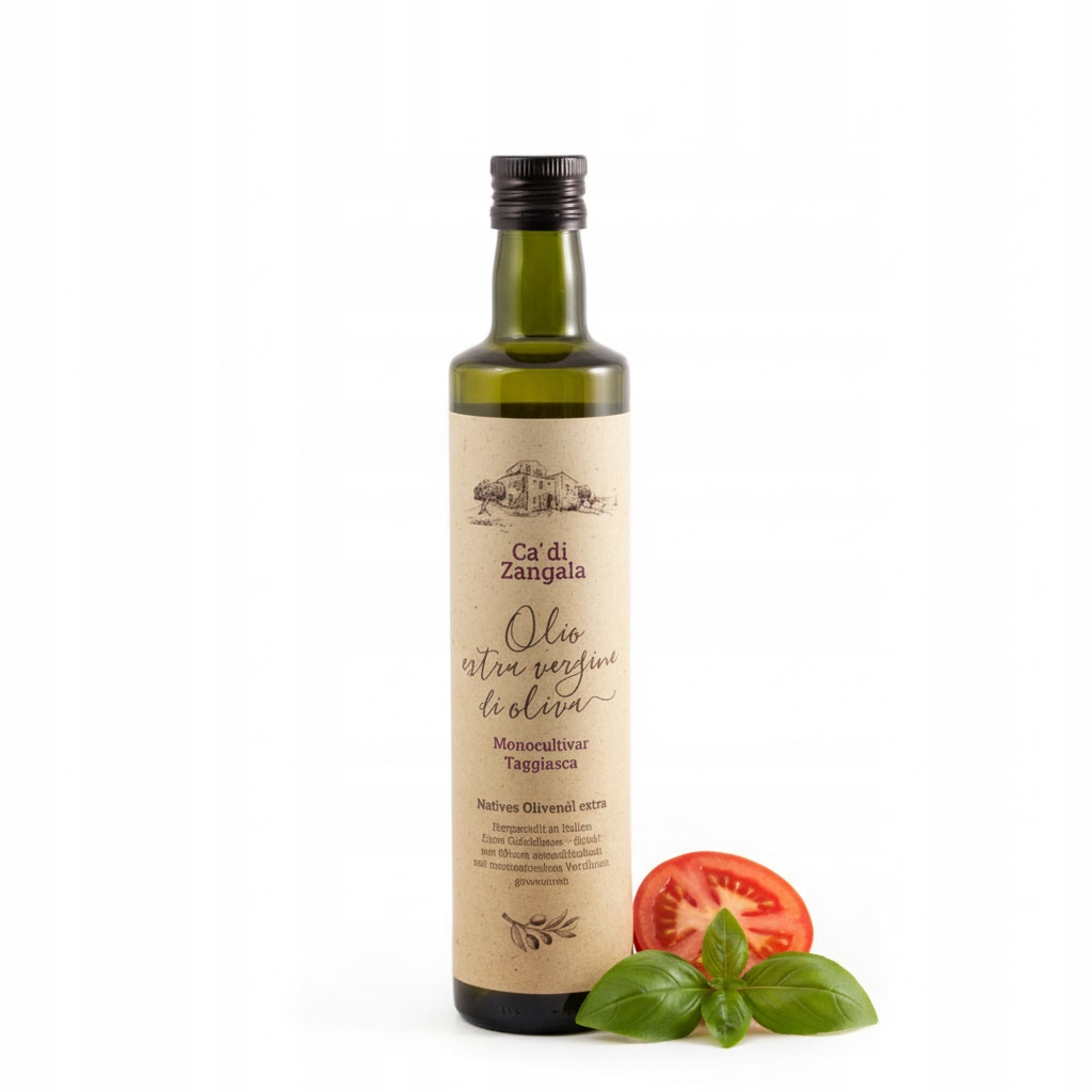 Italský olivový olej Ca' di Zangala extra panenský 100% Taggiasca 500 ml