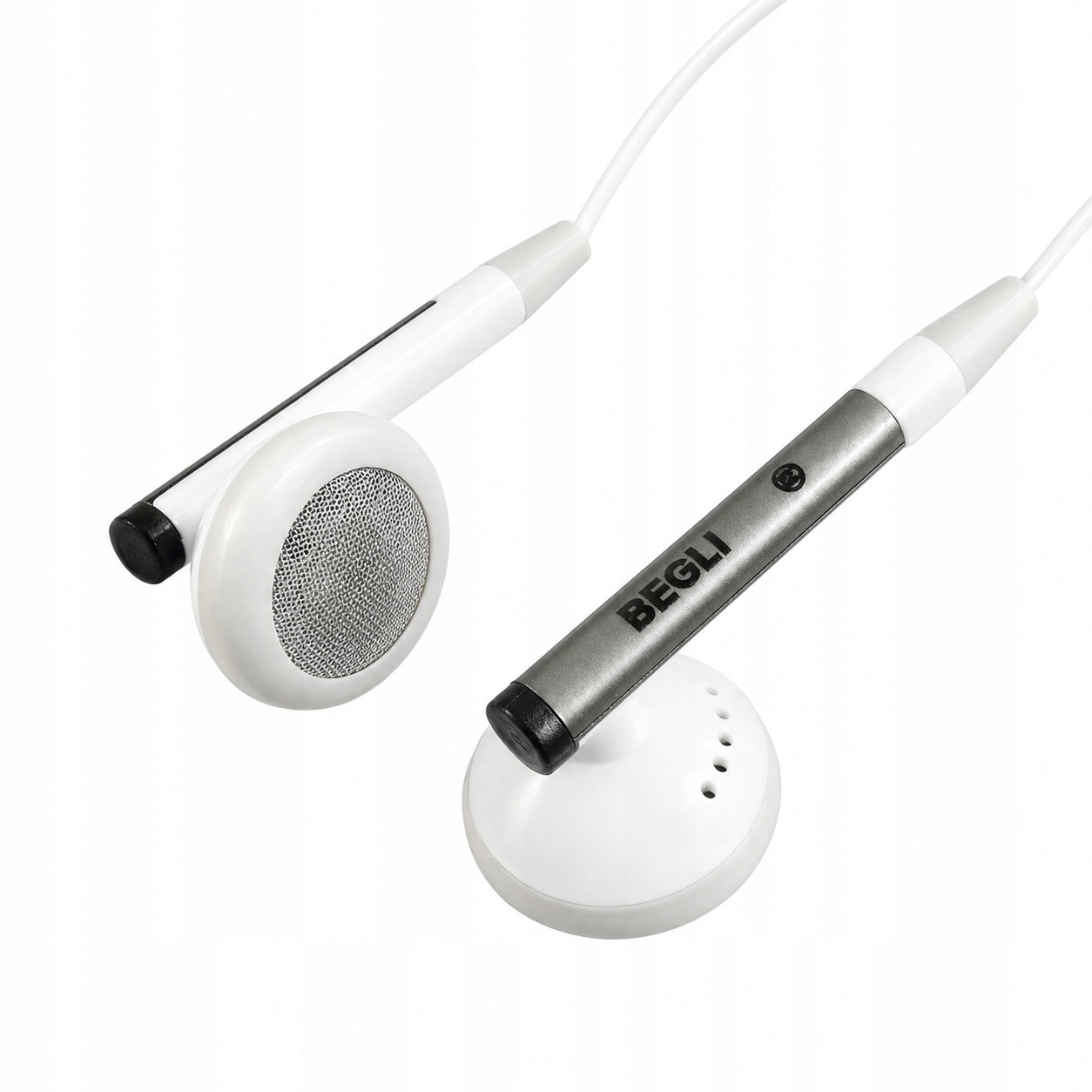 Fülbe helyezhető fülhallgató Begli P-304 Jack 3,5 mm kábel 1,2 m MP3 Pc