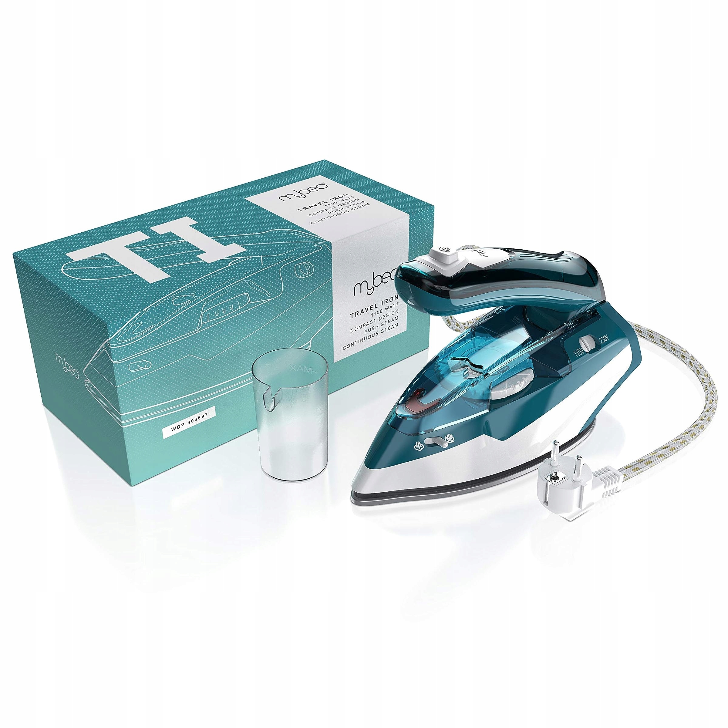 MyBeo Cestovní Žehlička 1100 W 110/230 V Mini