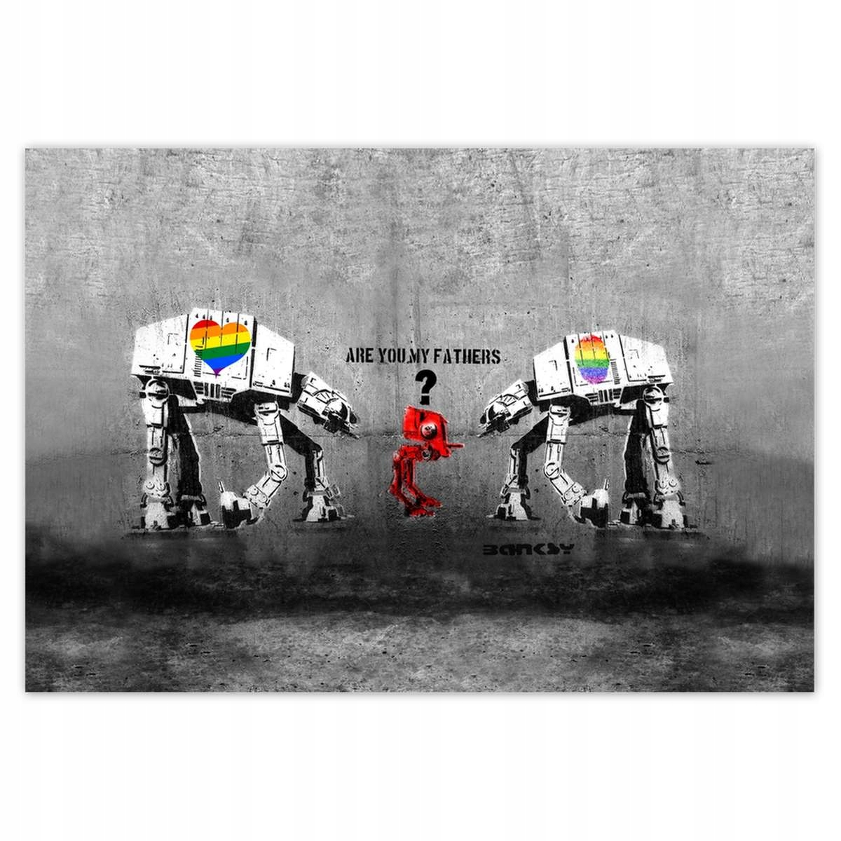 Fototapety 368x254 Are you my fathers Banksy