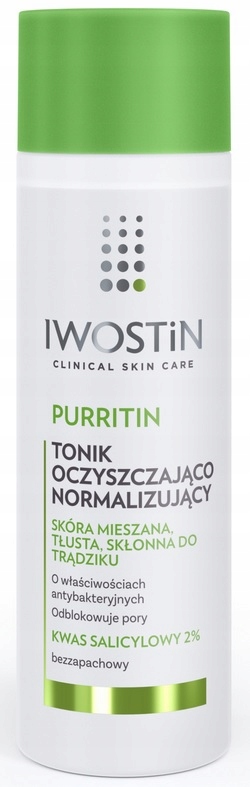 

Iwostin Purritin Tonik Oczyszczający na Trądzik