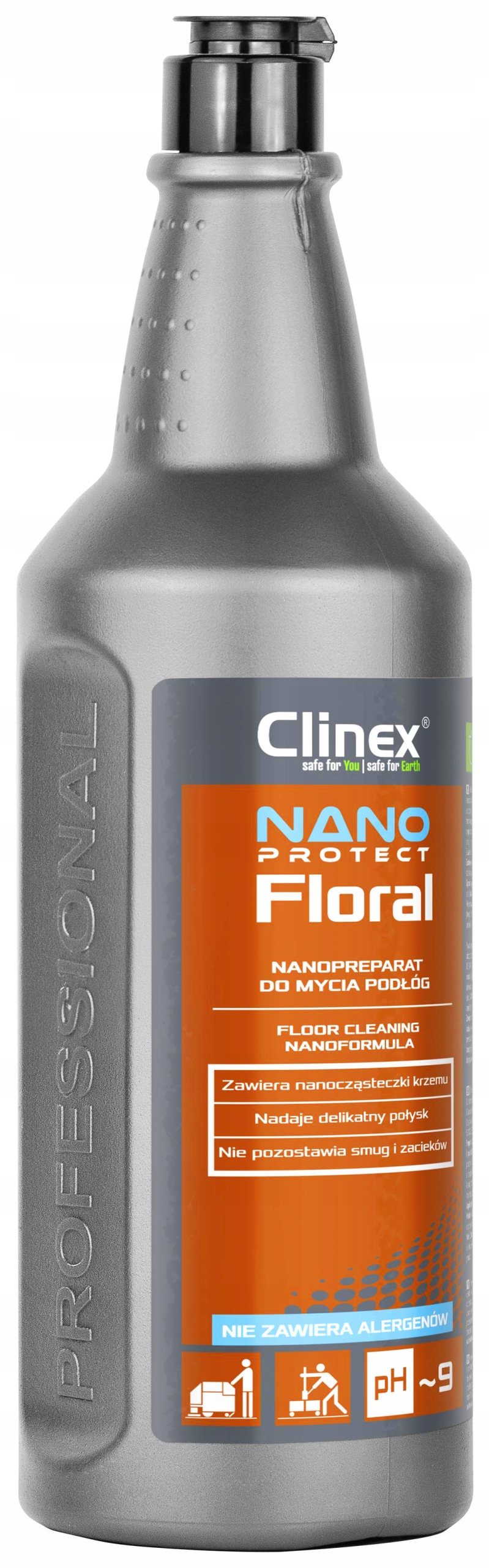 

Clinex Nano Protect Floral Płyn Do Mycia Podłóg 1L