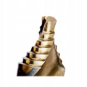 WIERTŁO KOBALTOWE DO METALU HSS Co STEP-TEC 9,5 mm Stal: V2A V4A NIERDZEWNA Stan opakowania oryginalne