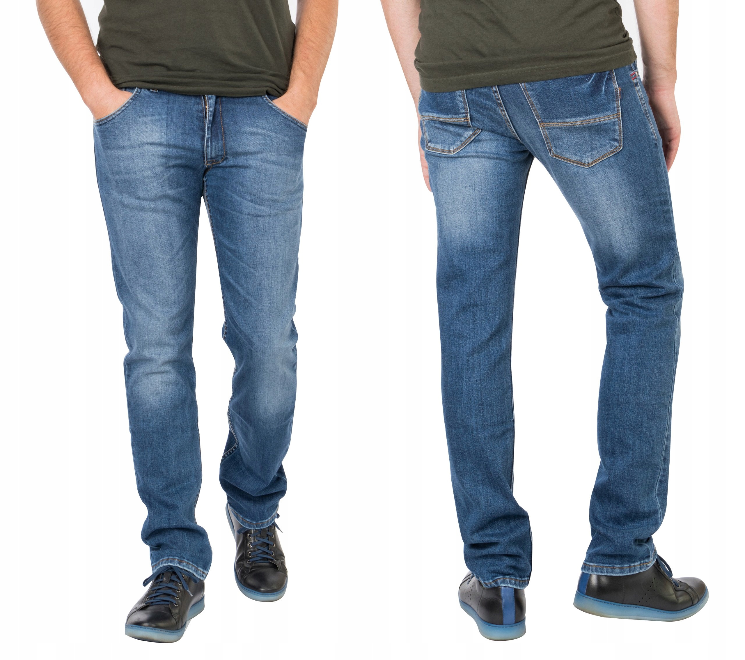 

Spodnie Męskie Jeansy Dżinsy Hunter 110/20 W35 L32