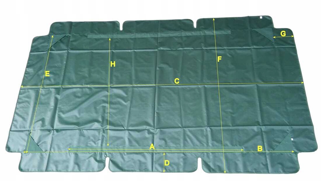 DACH DO HUŚTAWKI ZIELONY RIMINI/IBIZA/MONTE CARLO PATIO Rodzaj inny