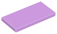 

Lego 87079 Tile Płytka 2x4 lawendowa śr. Nowa (1g)