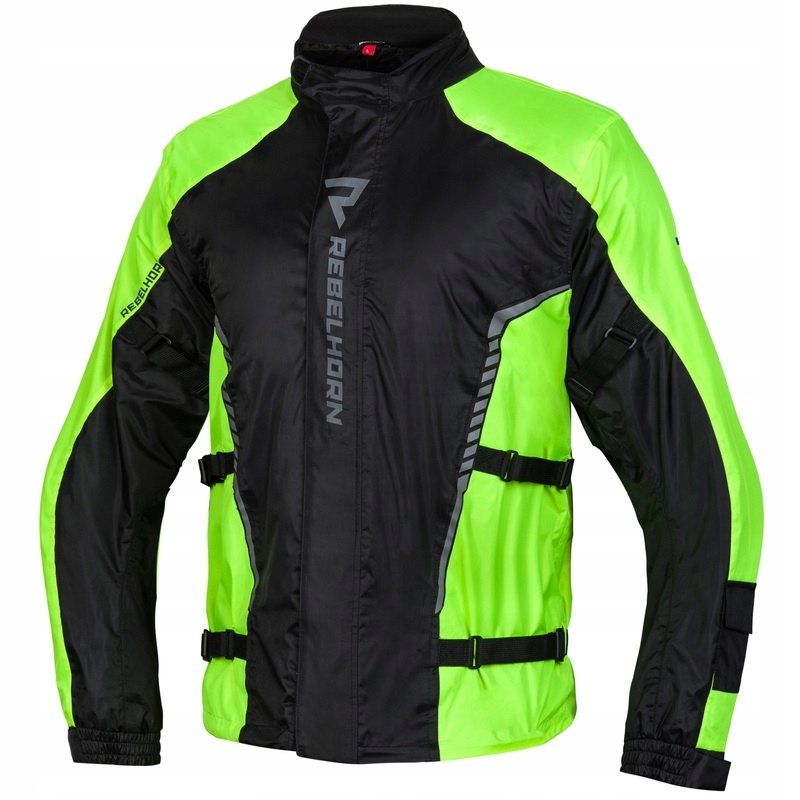 KURTKA PRZECIWDESZCZOWA REBELHORN PATROL FLUO ROZM. S MOTOCYKLOWA