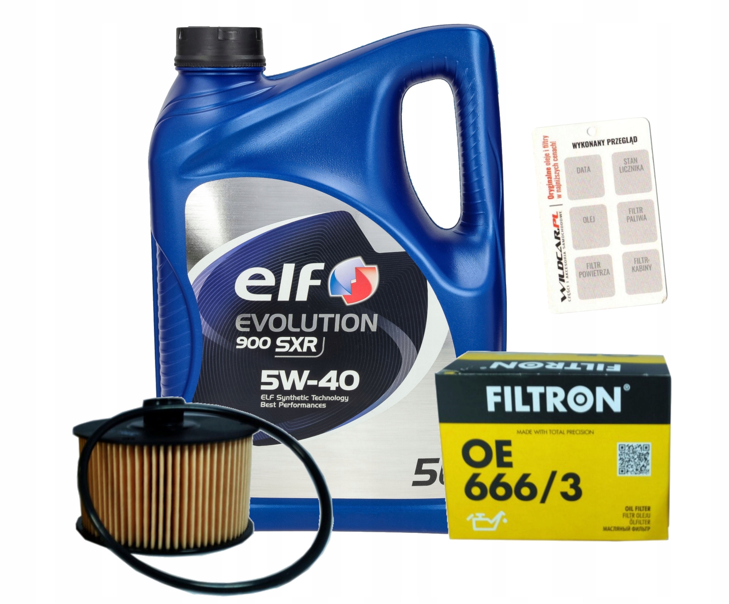 Filtr olej 5v40 Dacia Dokker Duster 2 II 1.2 TCe