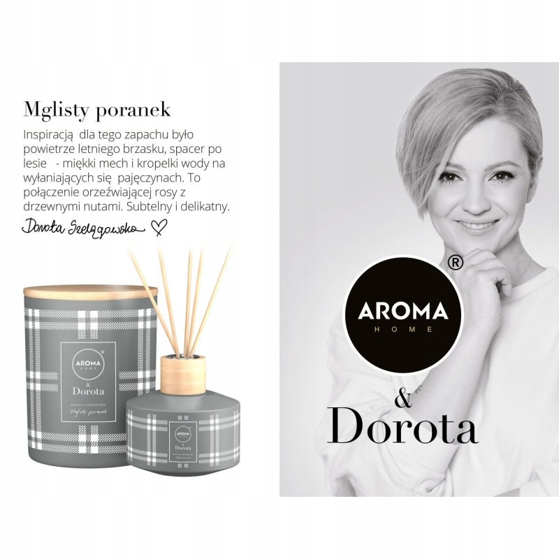 DYFUZOR ZAPACHOWY DOROTA 100ML MGLISTY PORANEK Stan opakowania oryginalne