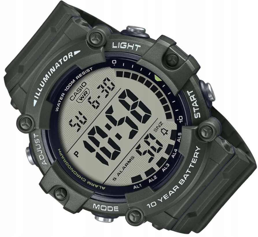 Mládežnické Sportovní Hodinky Casio AE-1500WHX-3A Digitální, Módní, Čitelný Box