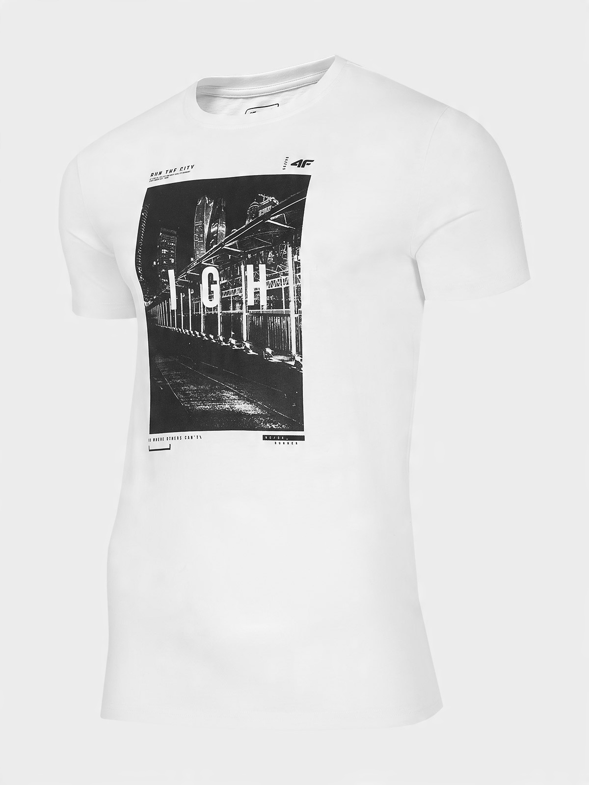 

T-shirt Męski 4F Koszulka TSM025 10S M