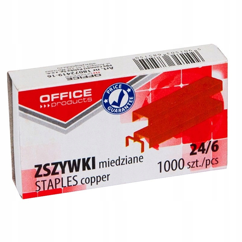 

Biurowe Zszywki do Zszywacza 24/6 1000 szt