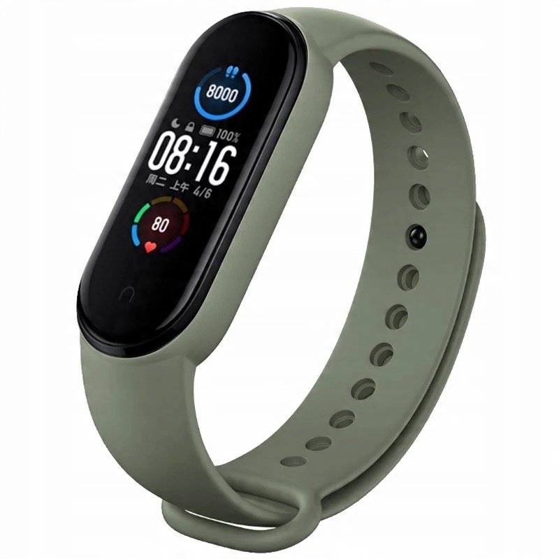 

Opaska Sportowa Do Xiaomi MI Band 5/6 Olive