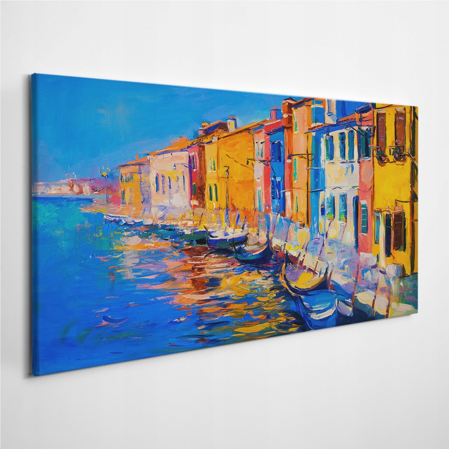 

Fotoobraz na ścianę Krajobraz Wenecja Łódki 120x60