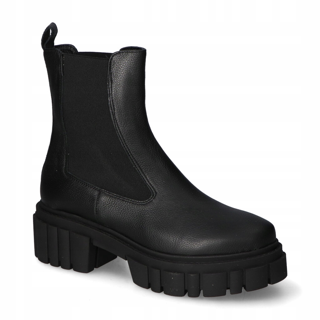 Kotníkové Boty Tuomo 1477/2092 Černé lico 40