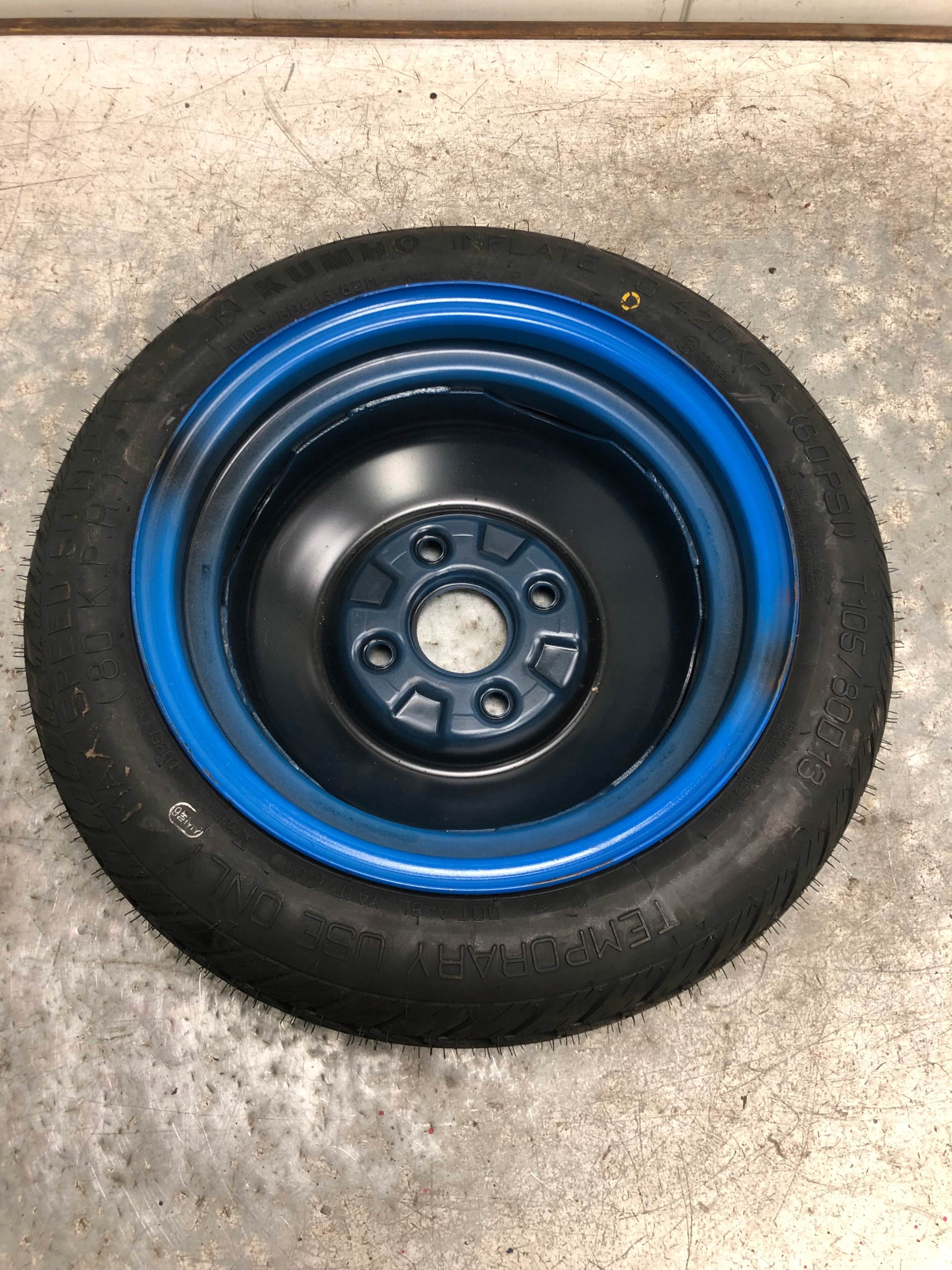 wheel spare 13" CHEVROLET MATIZ II