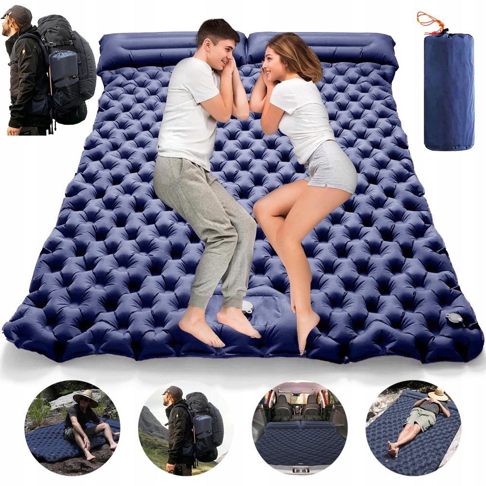 Samonafukovací Karimatka Nafukovací S Polštářem, Voděodolná