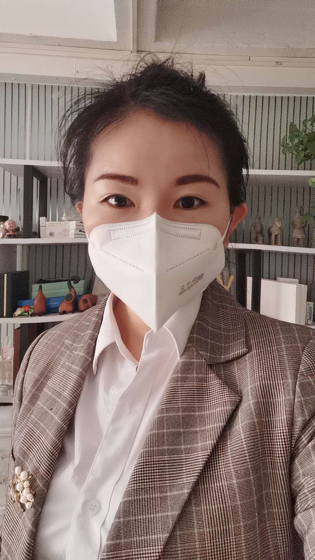 100x Maska ochronna KN95 FFP2 certyfikat CE Model N95 FFP2