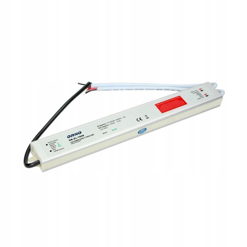 Led zdroj plochý 150W 12V DC IP67 OR-ZL-1608