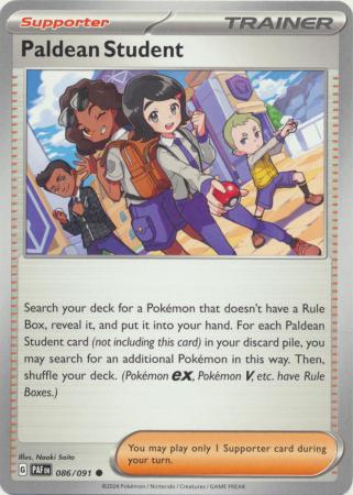 Paldean Student 086/091 Common Pokemon