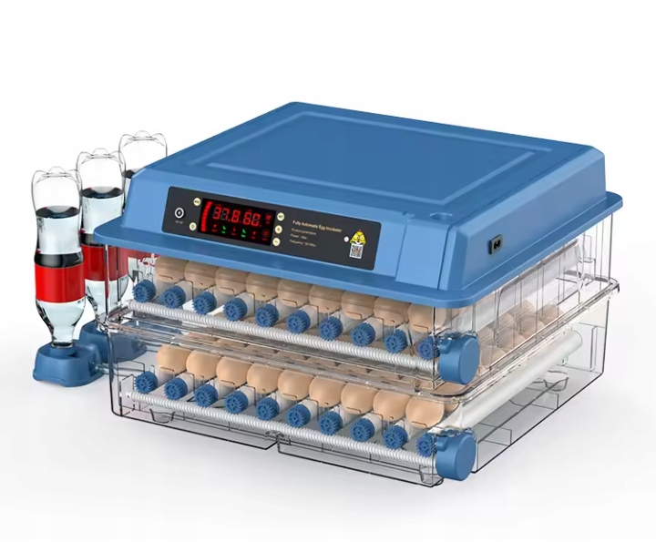 INKUBATOR DO JAJ AUTOMATYCZNY WYLĘGARKA REGULACJA TEMPERATURY 200 JAJ 80 W Marka inny