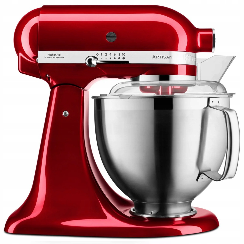 Kuchynský Robot KitchenAid Artisan 5KSM185, červená metalíza