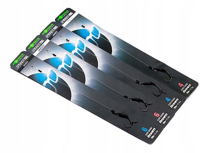 Korda przypon Spinner Rig size #4 ronnie rig Bezzadziorowy