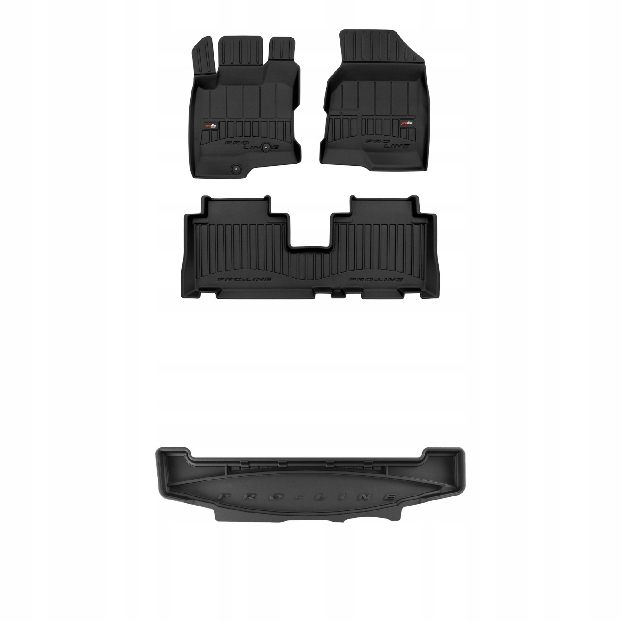 Sada gumových kobercov a rohoží pre Chevrolet Captiva I