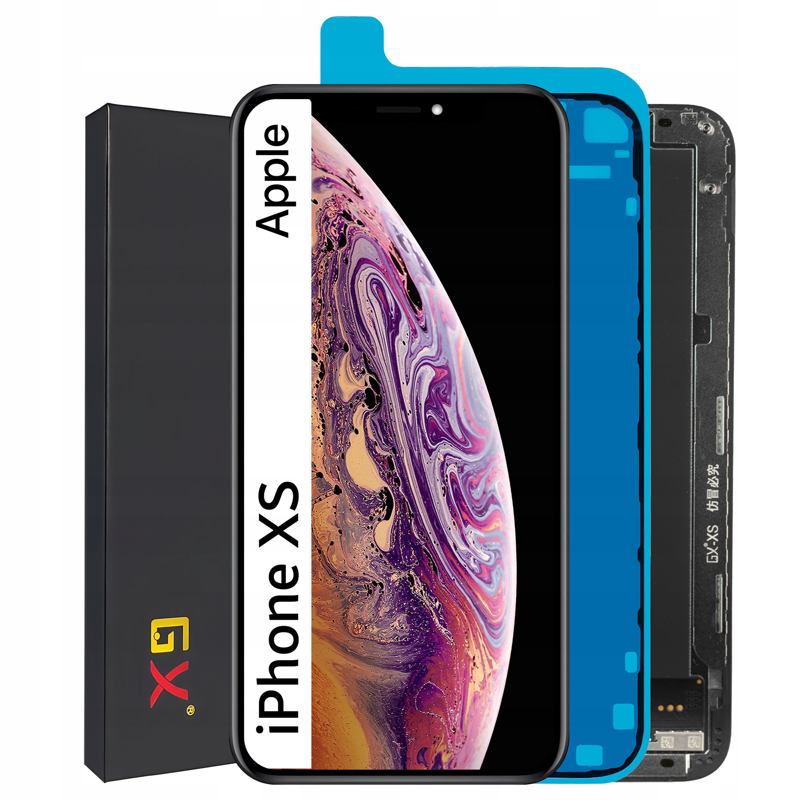 Displej pro iPhone Xs LCD Oled displej Gx A2097 A1920 těsnění