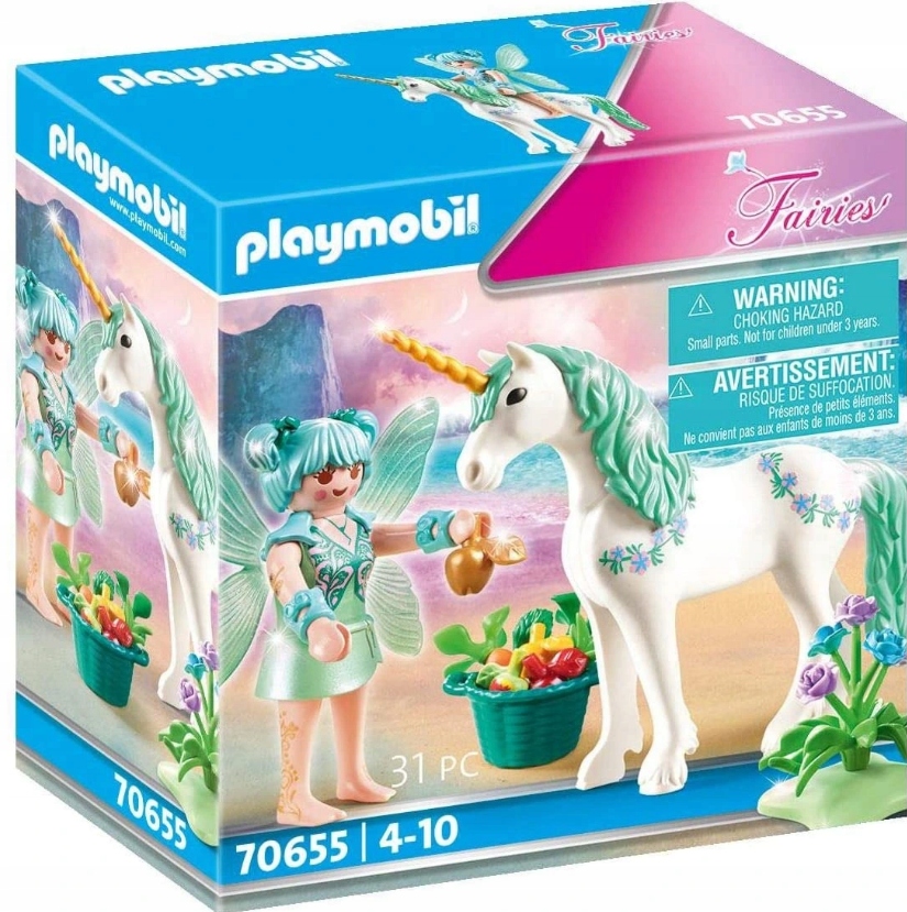 

Playmobil 70655 Fairies Wróżka karmiąca jednorożca