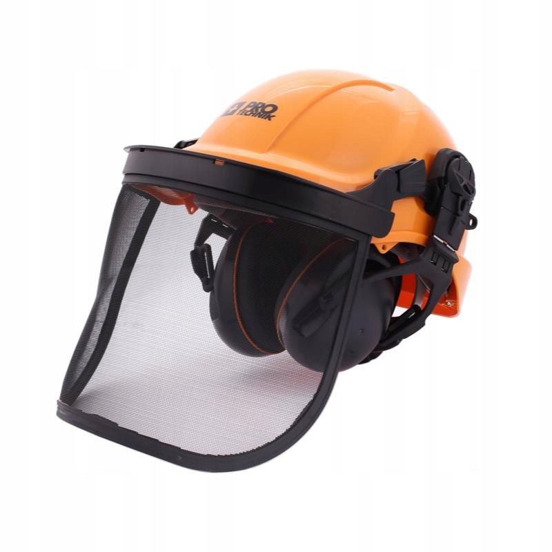 

Kask ochronny dla pilarzy osłona twarzy siatka
