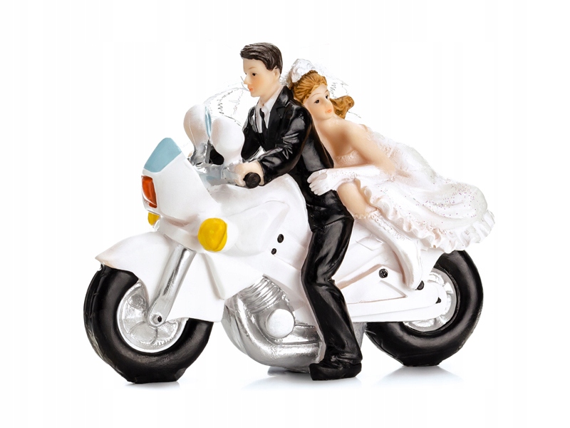 

Figurka Para Młoda na motorze, 11,5cm