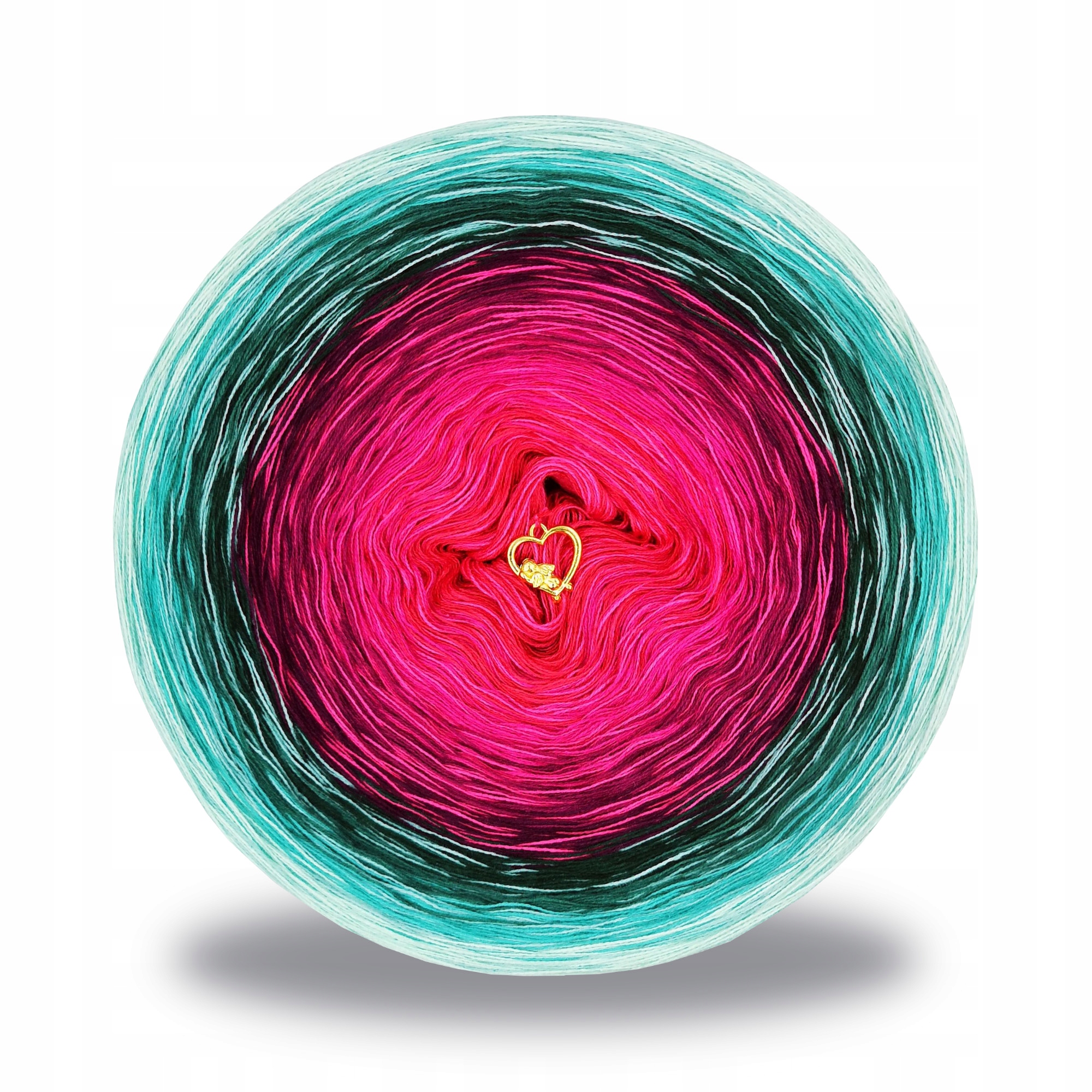 Příze bavlna akryl motůrek 4 nitě Dvousvět ombre DVOJSVĚT15 1700m