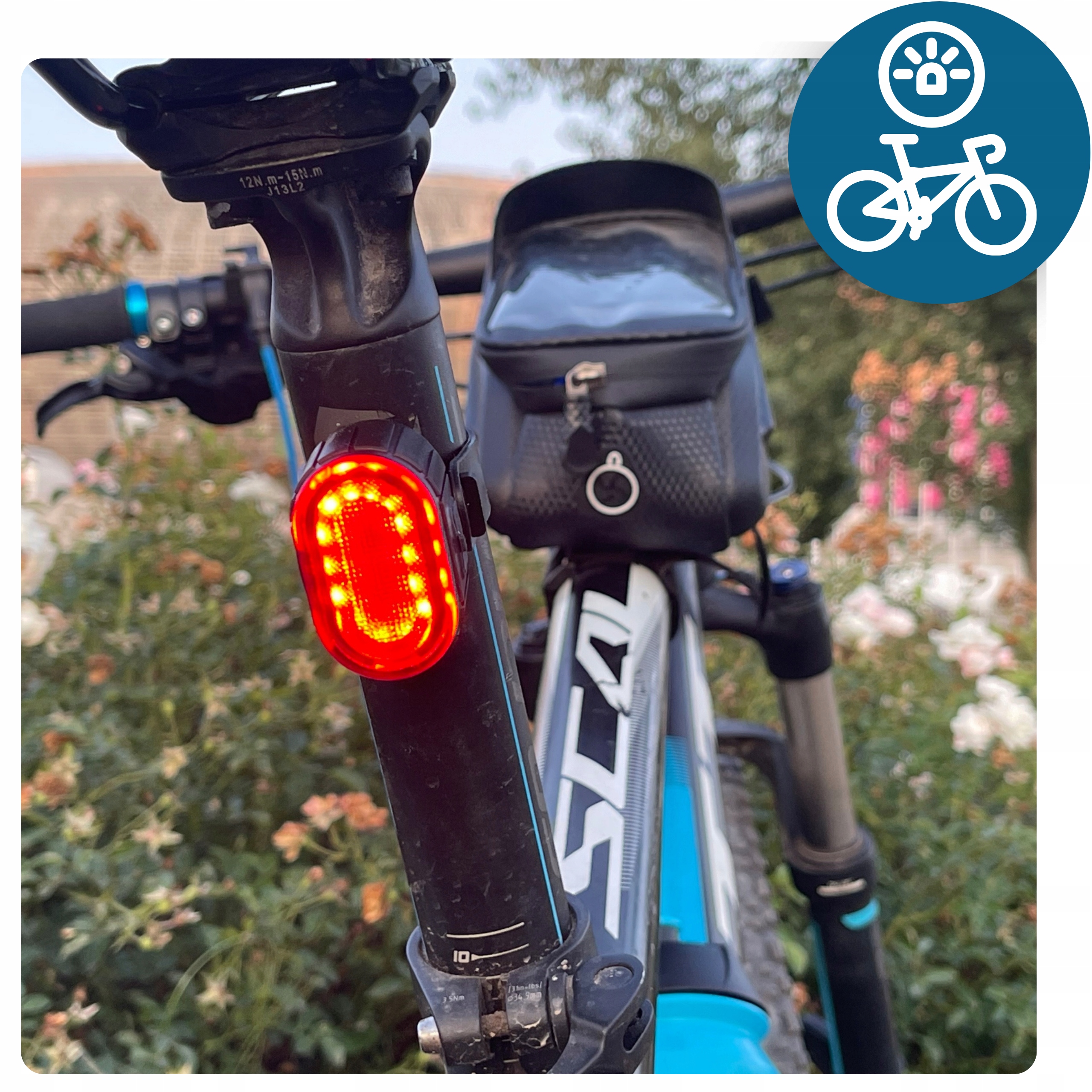 Lampka Rowerowa Przednia Tylna LED na Rower Kierownicę MOCNA USB Jasna Kod producenta Lampki Rowerowe Lampka Rowerowa Przednia