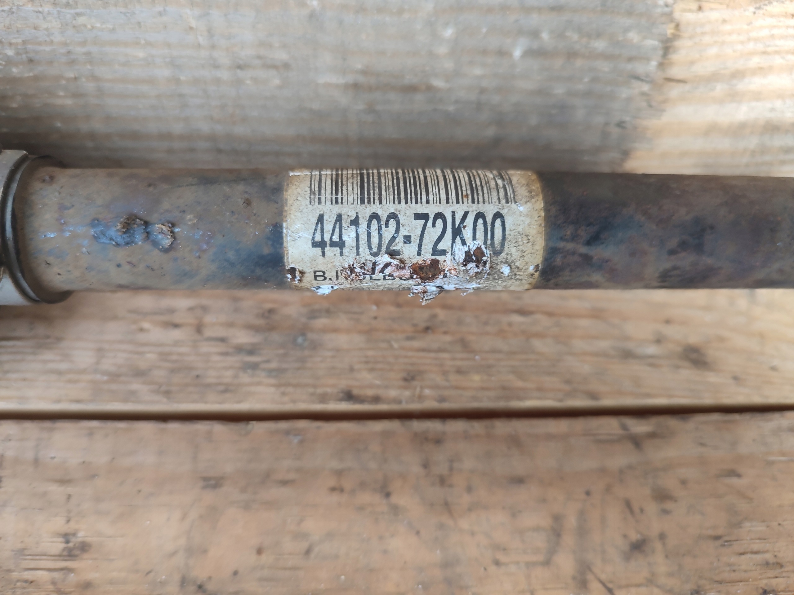 semi-axis front left SUZUKI SWIFT III MK6 1.3 44102-72K00