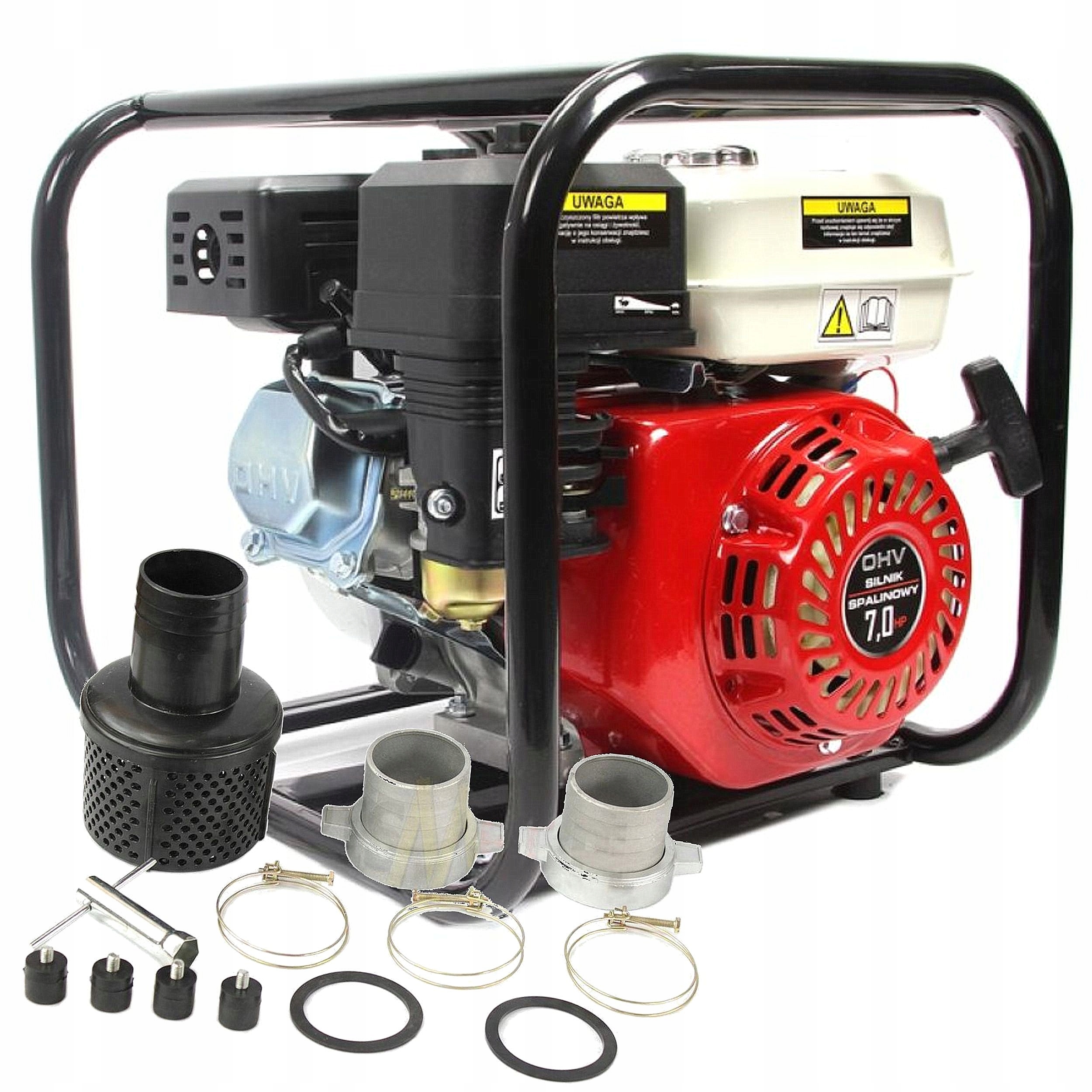 Pompa Do Wody Spalinowa motopompa 3'' 3cale 1000l/min Akcesoria