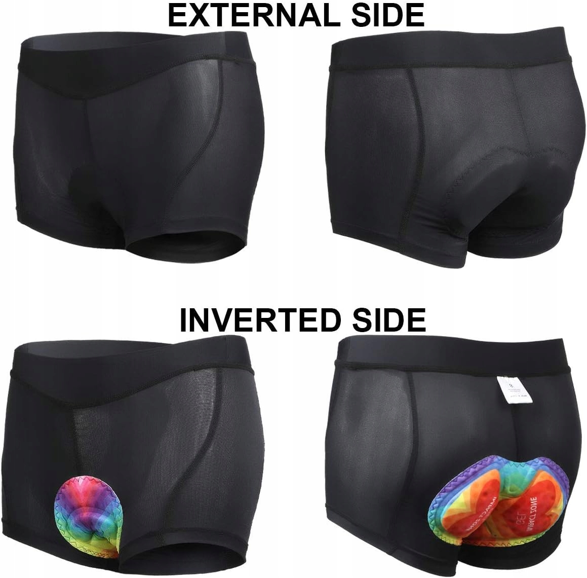 SPODENKI ROWEROWE ŻELOWE ŻEL 3D WKŁADKA L Kod producenta ALL1092