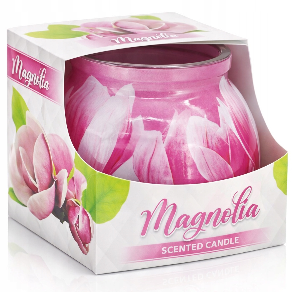 Świeca zapachowa parafinowa Miral 80 g MAGNOLIA