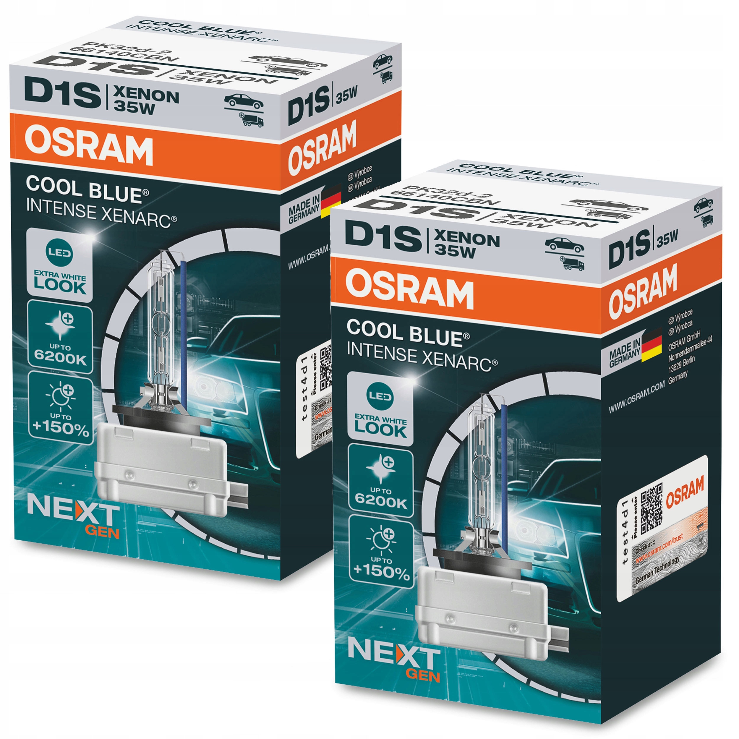 

Osram D1S Cool Blue Intense NextGen Nowa Generacja