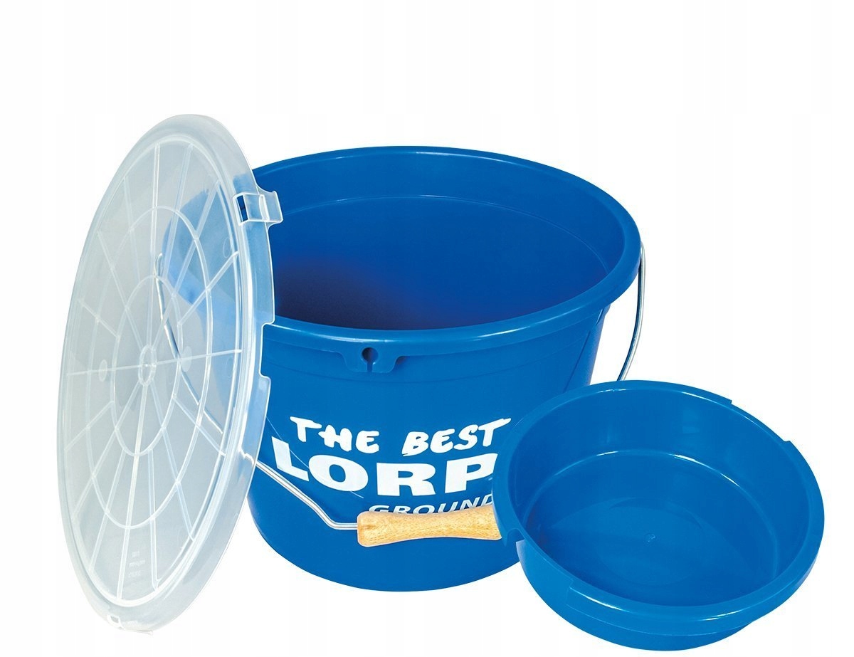 Komplet Lorpio Wiadro 13 L Miska Pokrywka