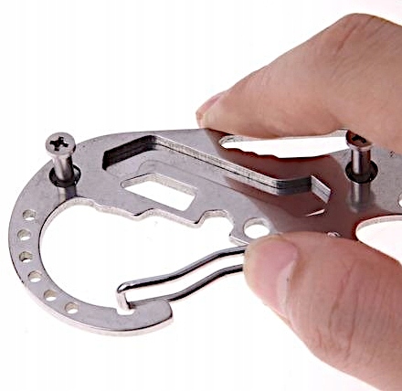 Multitool Multitool Na Klucze Karabińczyk 3 W 1 Numer katalogowy producenta ME-005857