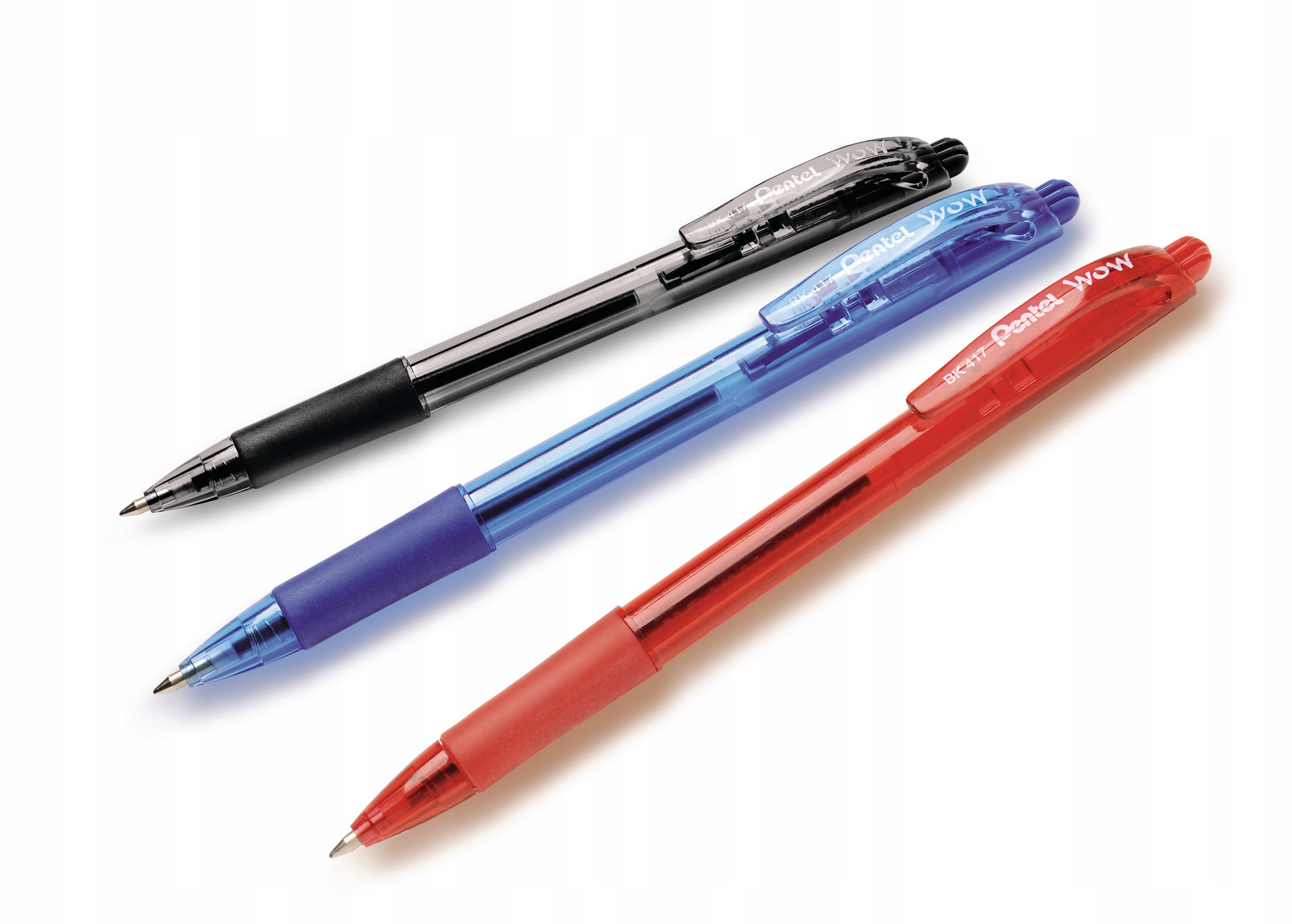 

Długopis automatyczny Pentel Bk 417 Wow Czerwony
