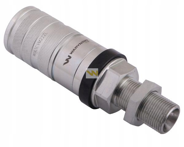 

Szybkozłącze hydrauliczne zrywalne M22x1.5 Waryńsk