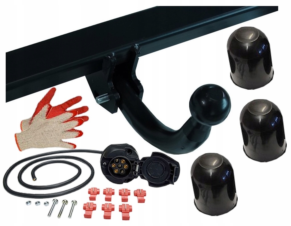 BEZ CIĘCIA ZDERZAKA HAK HOLOWNICZY+WIĄZKA OPEL ASTRA G II 1998-2009 3/4/5d Uciąg 1500 kg