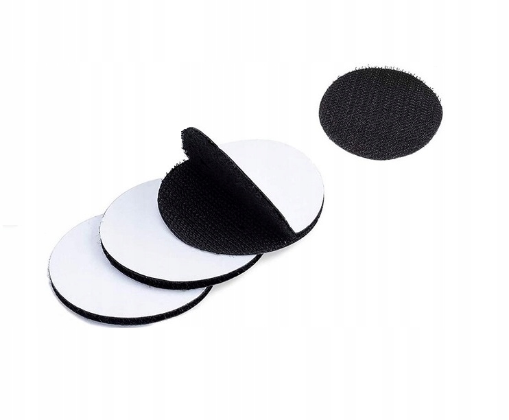 PODKŁADKI ANTYPOŚLIZGOWE POD DYWAN WYKŁADZINĘ 6szt RZEPY NAKLEJKI Długość 5 cm